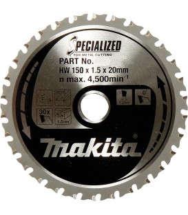 Lame de scie circulaire MAKITA® Ø 150 x 1,5 x 20 mm, 32 dents, pour métal