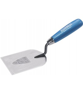 Spatule platrier HAROMAC 120mm antrouille manchon bleu