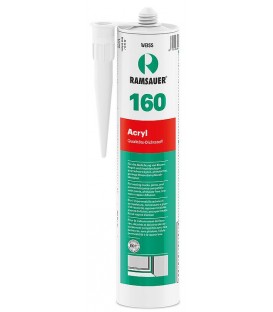 Masse d´étanchéification plastoélastique Acryl 160 blanc pour les joints 310ml