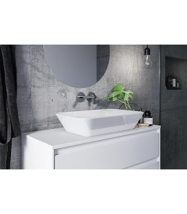 Mitigeur lavabo mural Ideal Standard Connect Air, saillie 241 mm, chromé