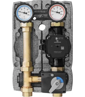 Kit circuit Easyflow DN25 (1") avec mélangeur 3 voies avec moteur