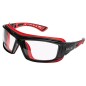 Lunettes de protection ULTIM8 avec serre-tête noir/rouge, ULTIPSI