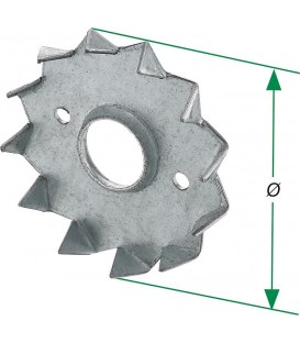 Ancrage pattes de solivage unilaterale, 75 M16