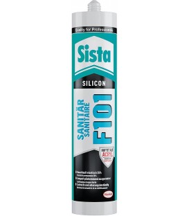 Silicone sanitaire SISTA F101 caramel (brillant) cartouche 300ml