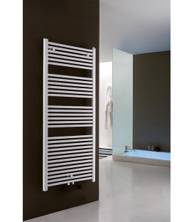 Radiateur sèche-serviettes Jessica 1440 x 610 mm avec raccordement central, couleur anthracite