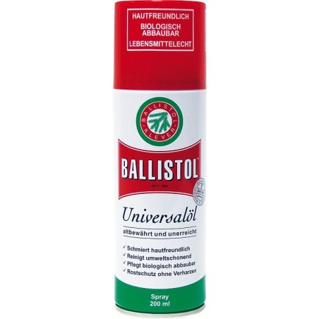 Huile multifonctionnel BALLISTOL Huile universel bombe aérosol 200ml