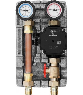 Kit de circuit de chauffage Easyflow DN 20 (3/4") non mélangé avec pompe Grundfos UPM3S AUTO 15-60