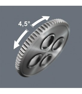 Tournevis adaptateur à manche en T WERA 411 A RA, 1/4" avec fonction cliquet