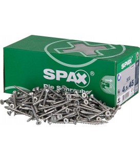 Offre promotionnelle Spax vis à tête fraisée - composée de : 5 x 94 072 44 + 1 x 94 072 44 gratuit