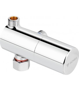 Mélangeur thermostatique d'eau sanitaire DN10 (3/8"), chrome