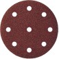 Meule abrasive Klingspor PS22KØ 125 mm, GLS27 taille de grain 60, conditionnement 50