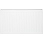 Radiateur profilé PLATTELLA V6 L raccordement standard 6-raccords, Type 22/400/1800, couleur blanc RAL 9016