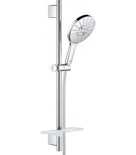 Kit de douche Grohe Rainshower 150 600 mm, 3 jets Ø 150 mm, chromé