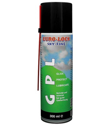 GBL Huile de silicone (SKY LINE) EURO-LOCK FINE-266 bombe aérosol 300ml