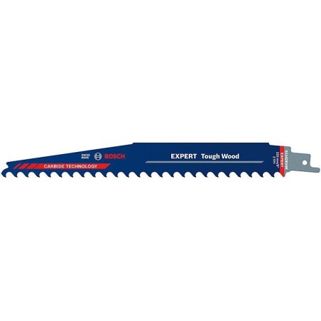 Lame de scie sabre BOSCH® EXPERT S1142KHM longueur 225 mm, pour bois dur, conditionnement 1 pièce