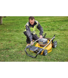 Tondeuse à gazon sans fil DeWALT 18V DCMW56N-XJ sans batterie et chargeur