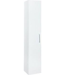 Armoire haute NOA, réversible, blanc brillant, 300 x 1600 x 270 mm