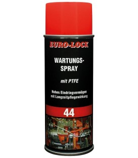 Spray de maintenance avec PTFE EURO-LOCK LOS 44 400ml