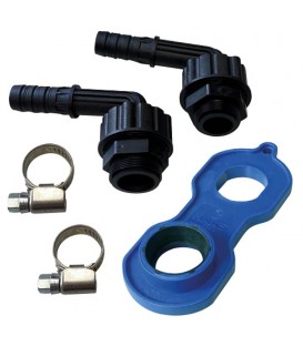 Kit d'adaptateur pour robinets d´arrosage, M22  DN20(3/4) et M24  DN203 4