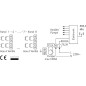 Thermostat d'ambiance radio recepteur, Alre HTFRL-316.125, 8 canaux recepteur radio