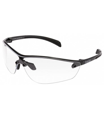 Lunettes de protection SILIUM+PC transparent, étui microfibre, SILPPSI