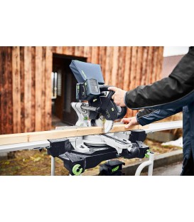 Scie à onglet sans fil Festool 2 x 18 V KSC 60 EB 5,0 I-Plus KAPEX, avec 2x 5 Ah batteries et chargeur