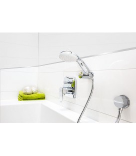 Douchette manuelle Grohe Tempesta 100 1 jet Ø 100 mm, chromé