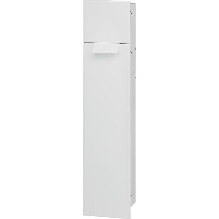 Niche à encastrer pour WC 2 portes vitrées noires l x H : Butée à droite 180 x 825 mm