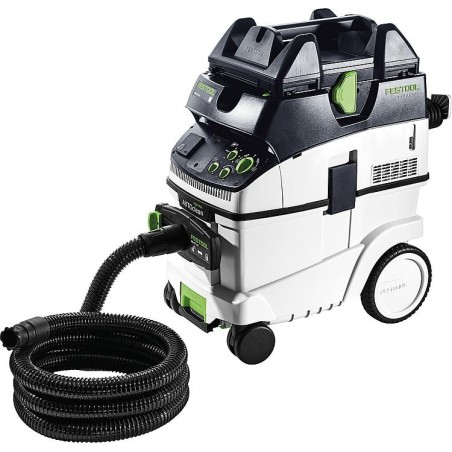 Aspirateur eau et poussières Festool CTM 36 E AC-PLANEX classe M, 350-1200 W avec réservoir de 36 litres