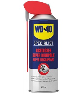 Dissolvant de rouille WD-40 specialist 400ml Smart Straw-bombe aérosol