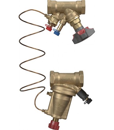 Set d'équilibrage IMI TA STAP/STAD 2-25 kPa, STAP DN 15 (1/2"), STAD DN 15 (1/2"), femelle