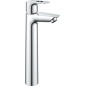 Mitigeur lavabo Grohe Bauloop XL-Size saillie 108 mm chrome sans garniture d'écoulement