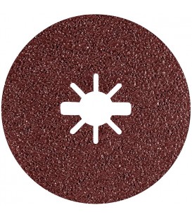 Disque fibre BOSCH® EXPERT R781, pour métal Ø 125 mm, grain 36, X-Lock, conditionnement 5 pièces