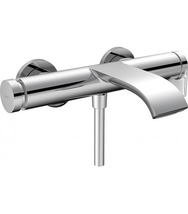 Mitigeur bain/douche apparent Hansgrohe Vivenis, déport 223 mm, chromé