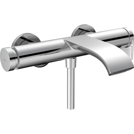 Mitigeur bain/douche apparent Hansgrohe Vivenis, déport 223 mm, chromé