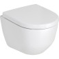 WC suspendu Laufen Pro S 360x375x560 mm sans rebord, surélevé blanc