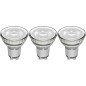 LED SMD Bulb - Spot MR16 GU10 4W 345lm 4000K Clear 36° - 3-pack