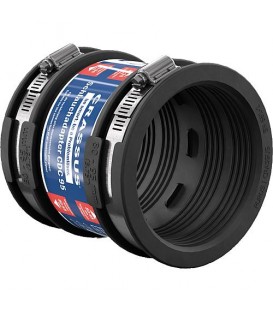 Adaptateur tuyau Type 1 CDC 095 plage de serrage 80-95mm EPDM, PN 0,6 bars