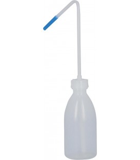 Bouteille plastique avec tube de pulverisation coudé 250 ml