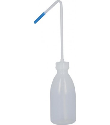 Bouteille plastique avec tube de pulverisation coudé 250 ml