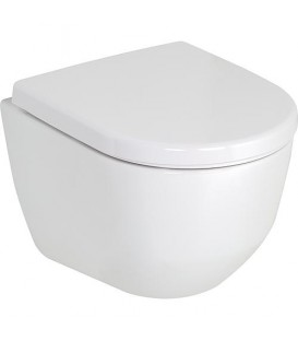 WC suspenu Villeroy & Boch Subway 3.0, sans rebord, blanc