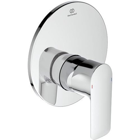 Mitigeur douche encastré Ideal Standard Connect Air, rosace Ø 163 mm, chromé