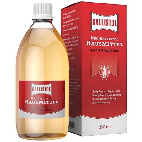 Huile de massage BALLISTOL NEO-BALLISTOL, remède domestique bouteille 250ml