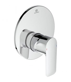 Mitigeur douche encastré Ideal Standard Connect Air, rosace Ø 163 mm, chromé