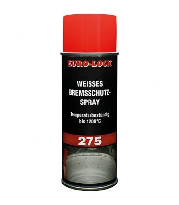 Spray blanc de protection frein EURO-LOCK LOS 275 bombe aérosol 400ml