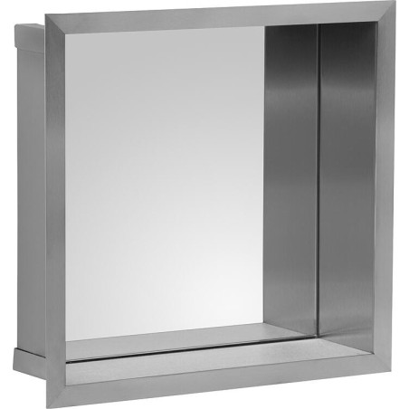 Niche murale lxhxp: 325x325x150 mm paroi arrière miroir