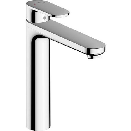 Mitigeur de lavabo Hansgrohe 190 Vernis Blend, déport 169 mm, chromé, conduite d’eau isolée