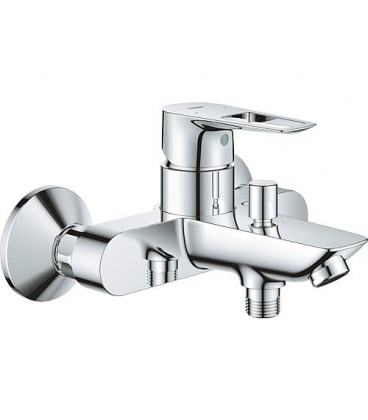 Mitigeur de baignoire en saillie Grohe Bauloop saillie 168 mm chrome