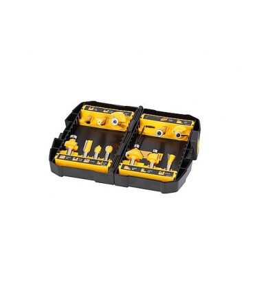 Kit de fraiseuse DEWALT 12 pieces pour 80 835 67