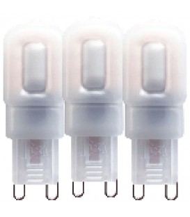 Ampoule LED - capsule G9 2.5W 240lm 2700K givré 270° pack de 3